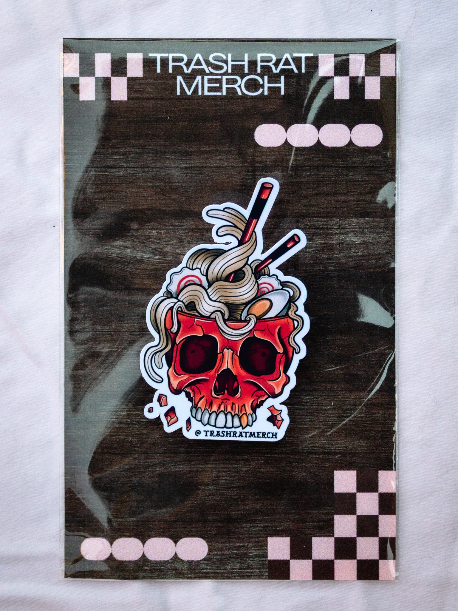 Skull Ramen Sticker