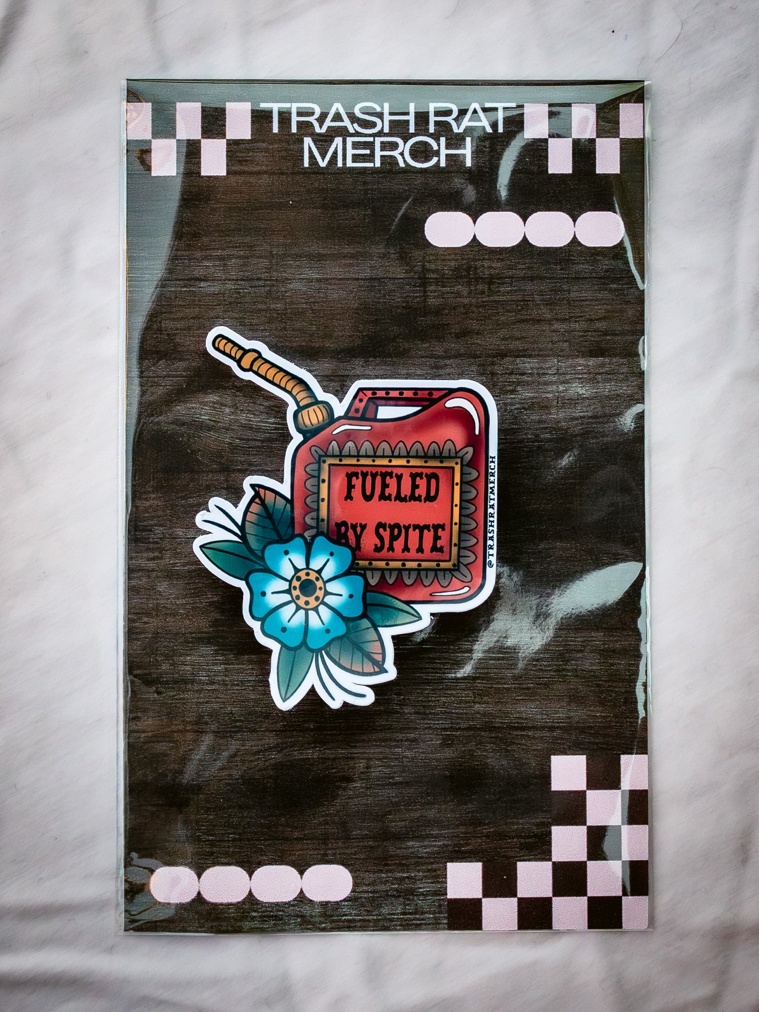 Fueled By Spite Sticker