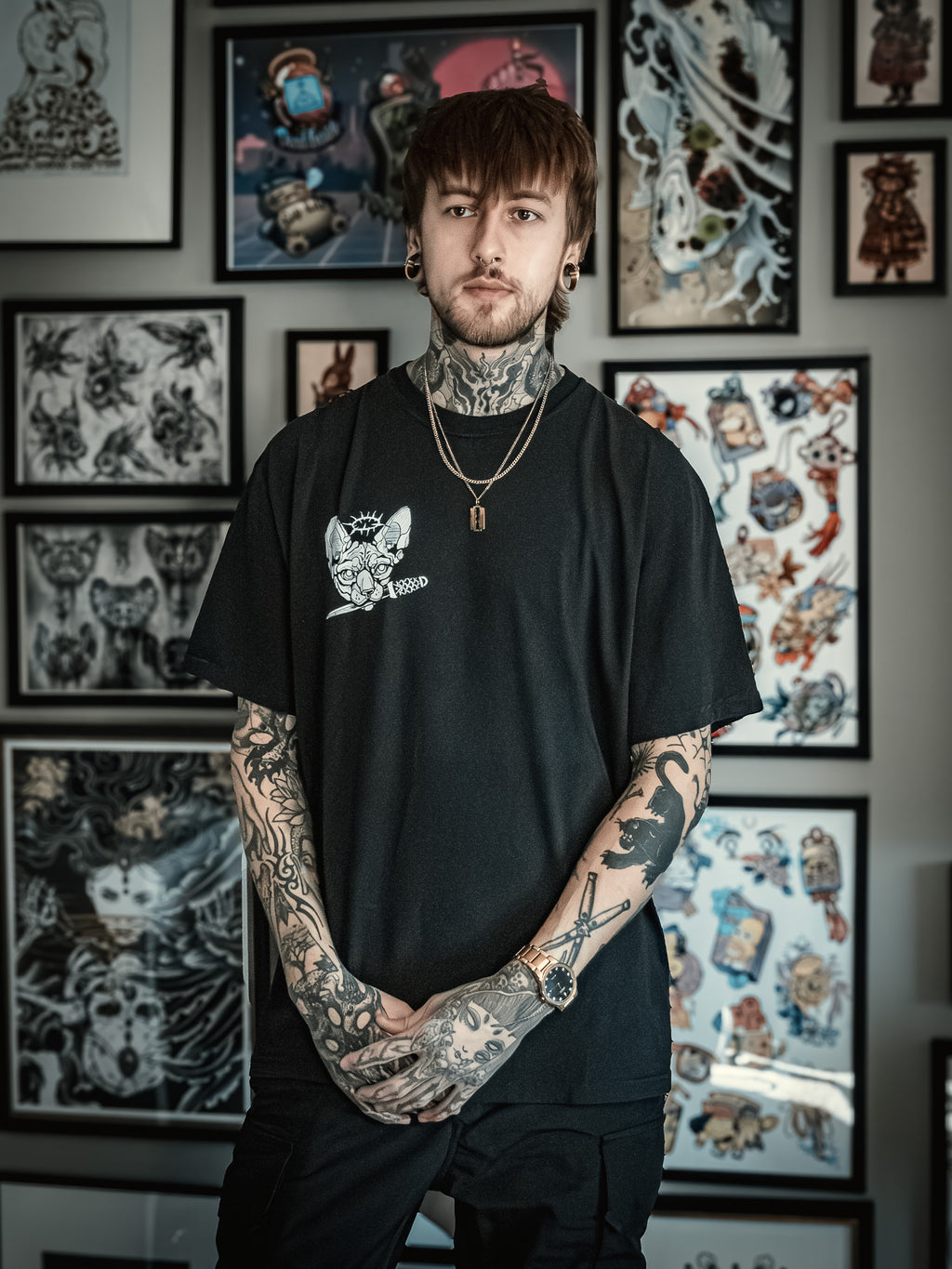 tattoos suck x trash rat merch collab
