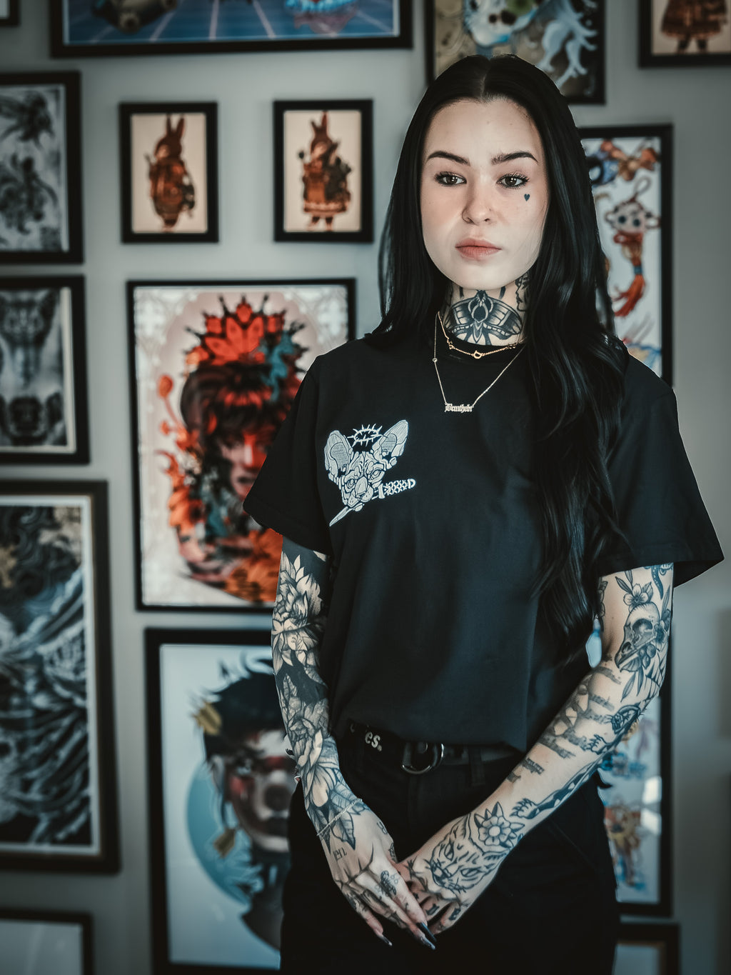 tattoos suck x trash rat merch collab