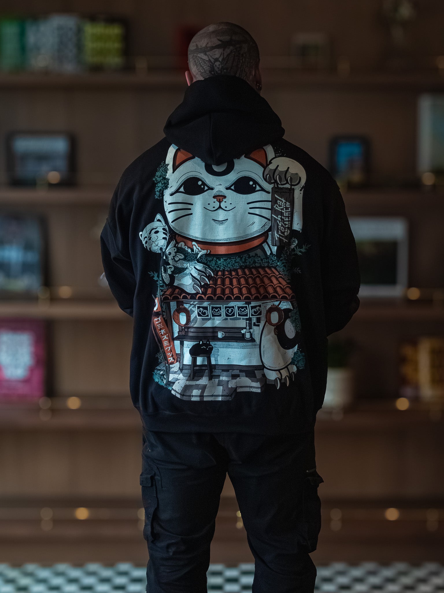 Cat Cafe Hoodie