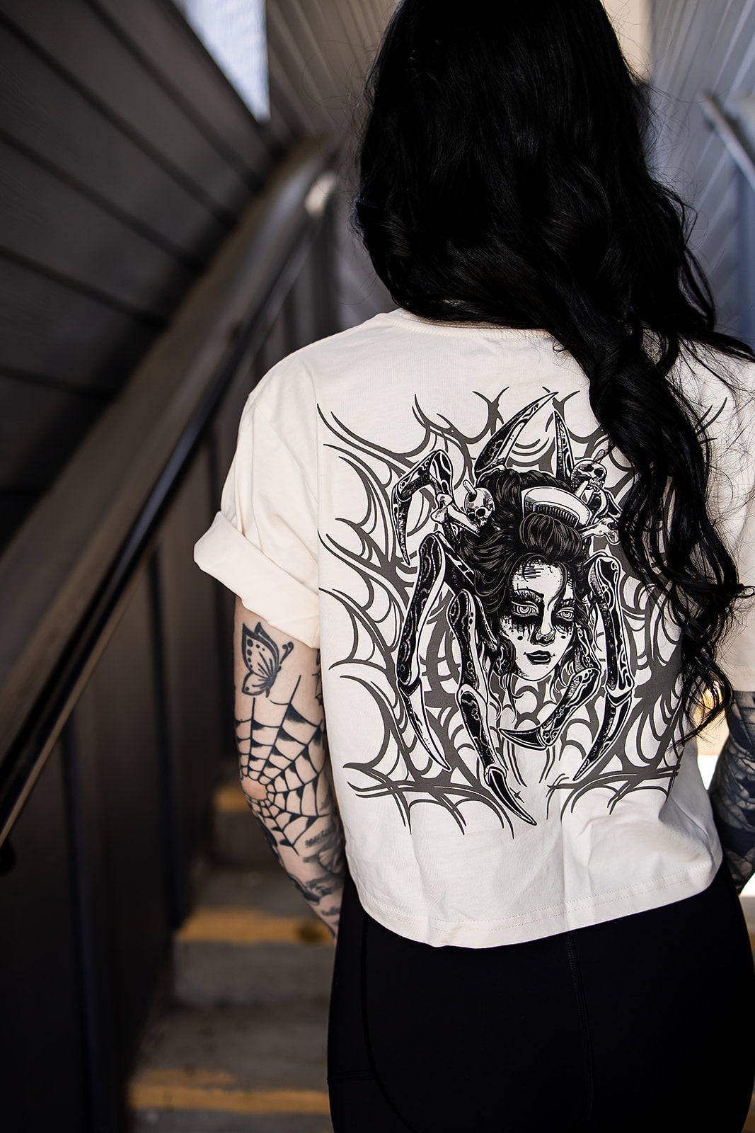 Spider Girl Unisex Crop Top