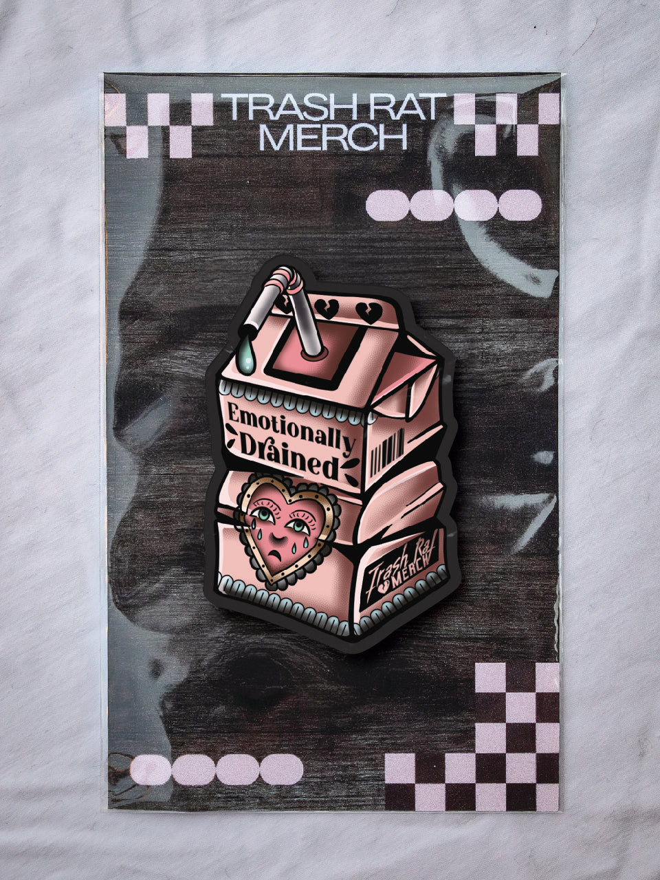Emotionally Drained Sticker