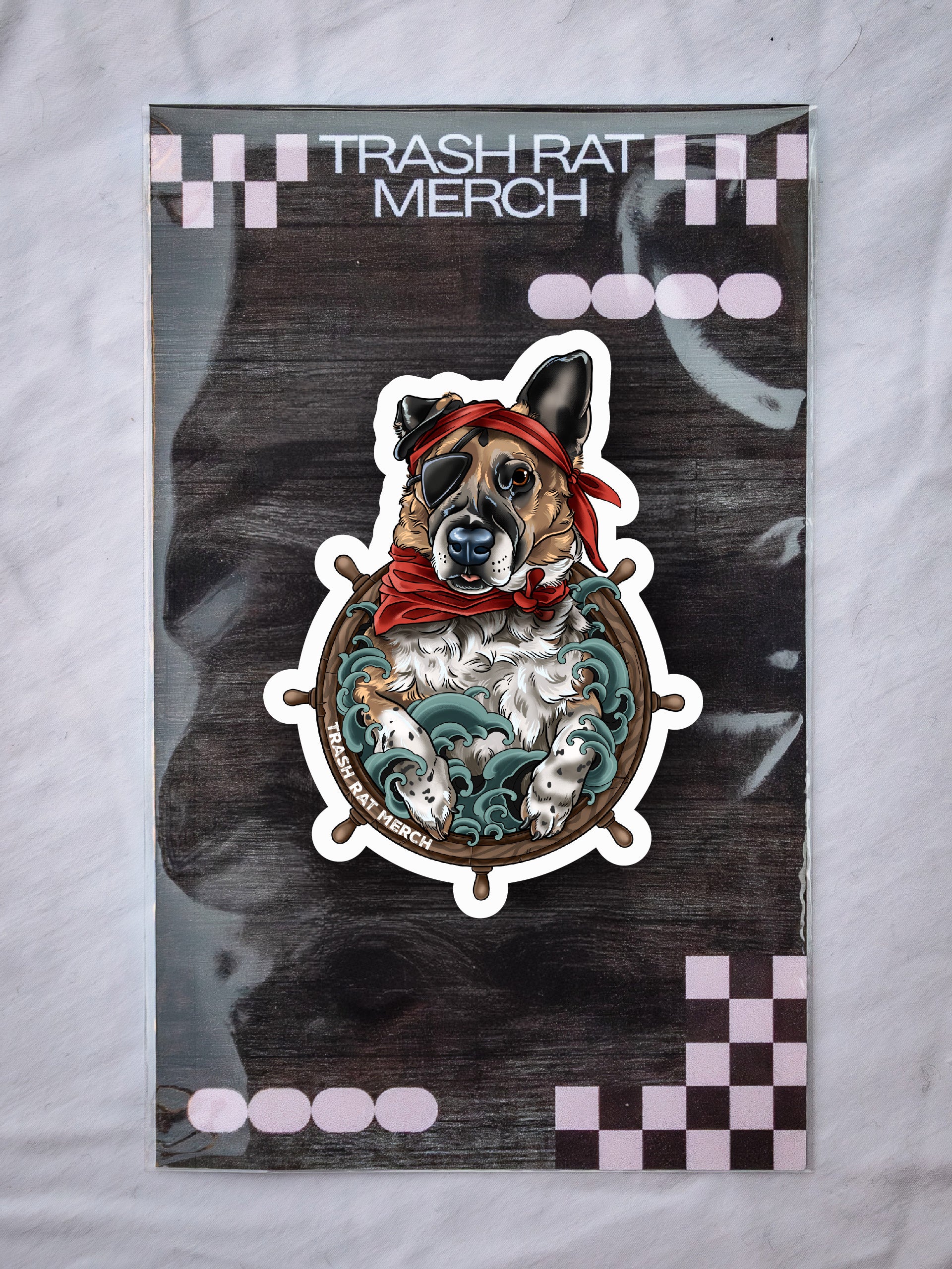 Pirate Dawg  Sticker