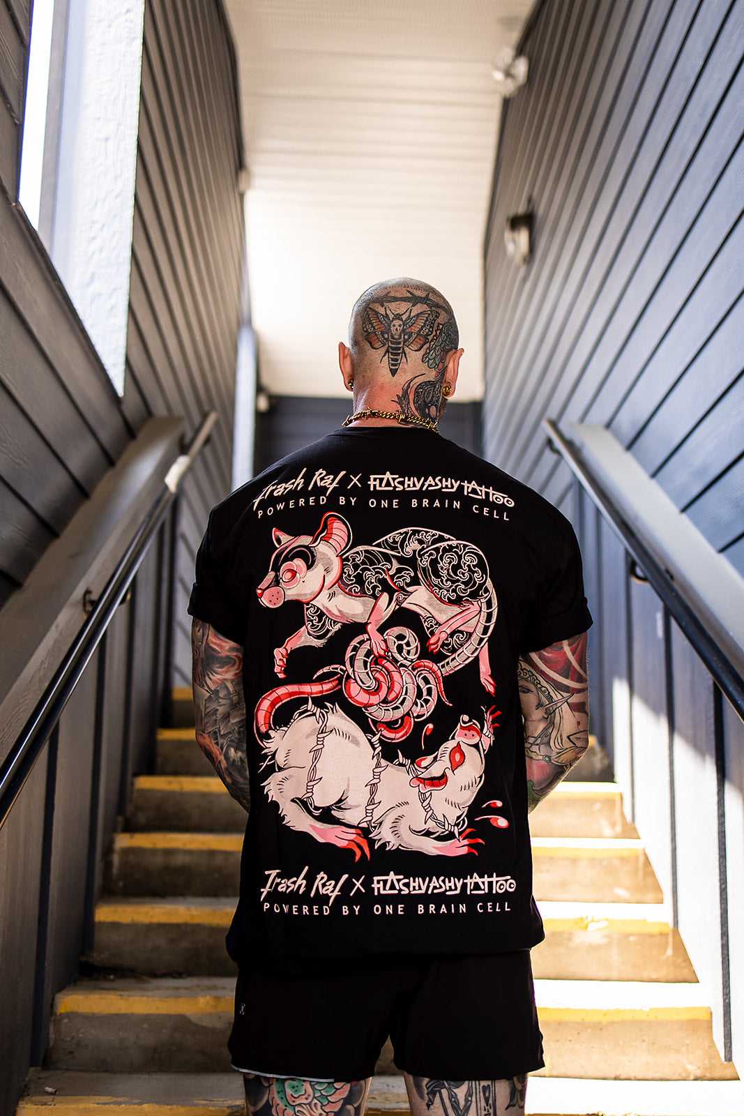 Flashy Ashy Tattoo X Trash Rat Collab